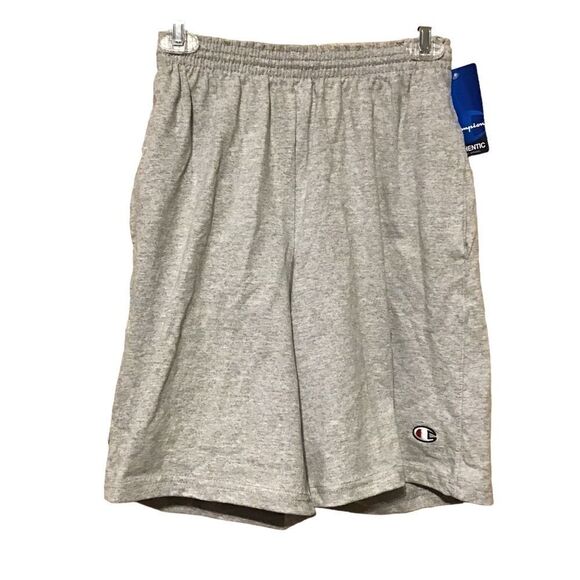 Champion Authentic Oxford Gray Jersey Shorts S - Picture 1 of 5